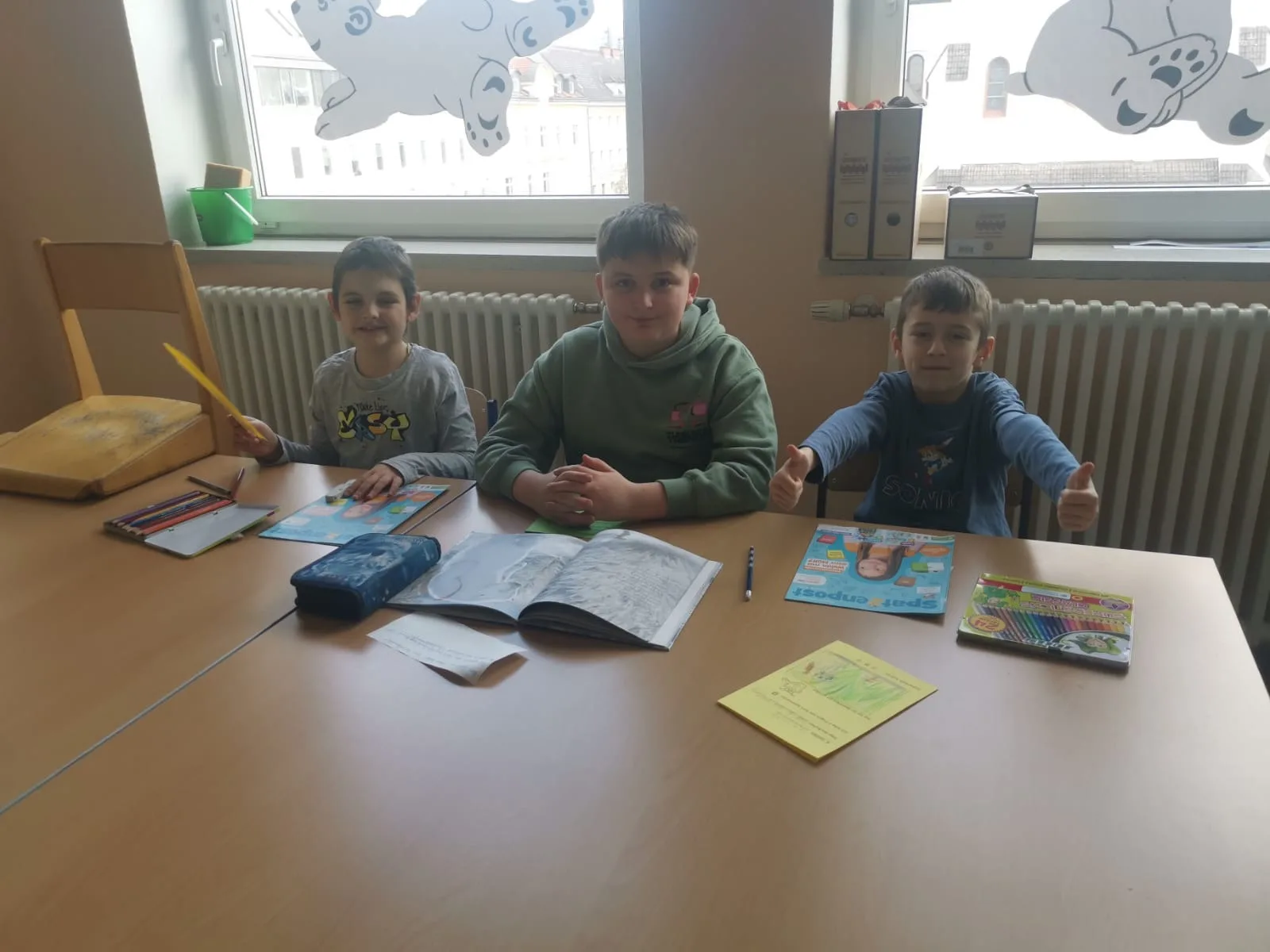 Lesepatenschaft 2a und 4a