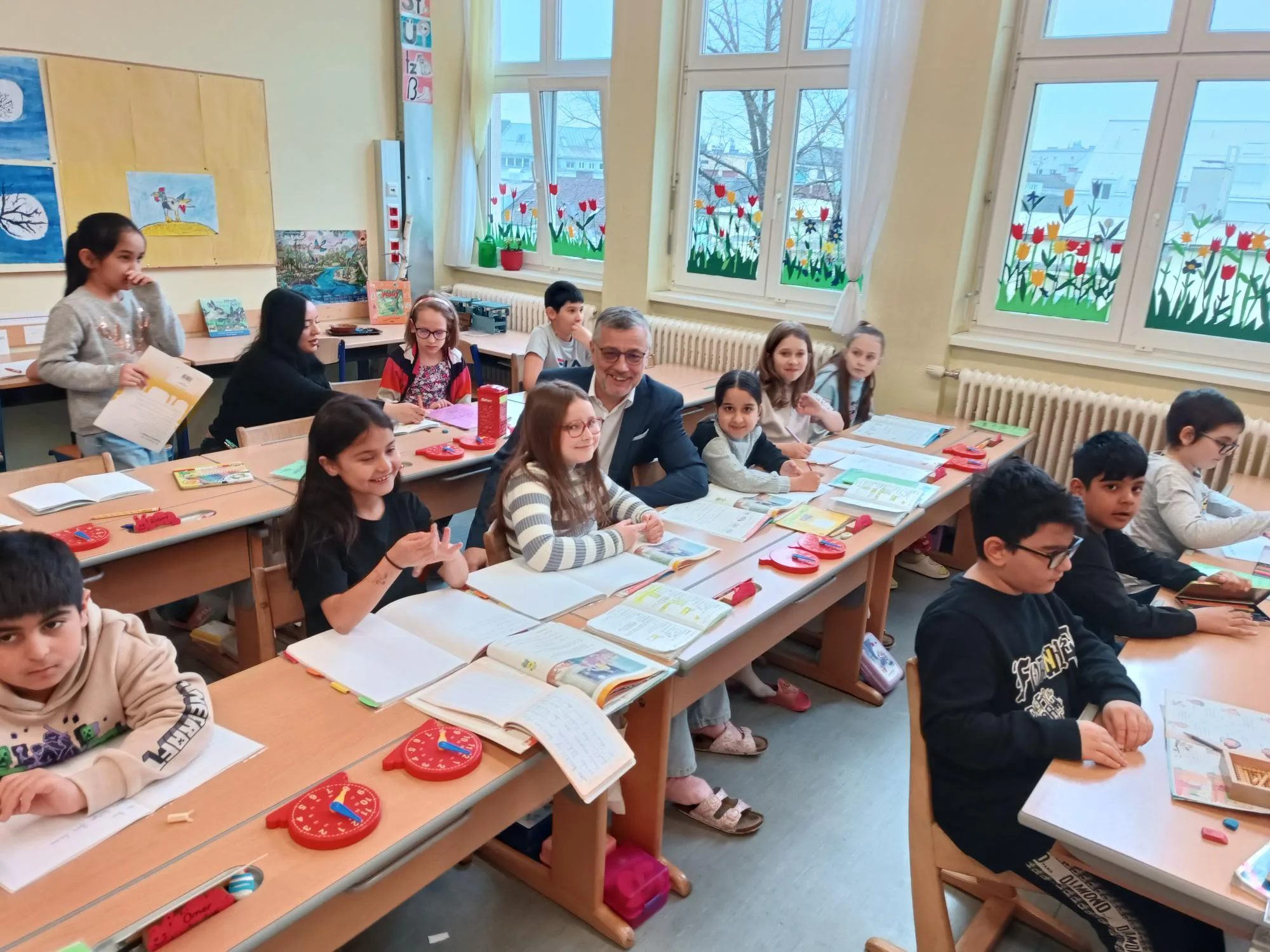 Besuch des Bildungsdirektors