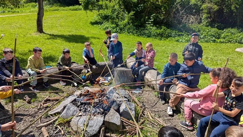 Die 1c in der Waldschule