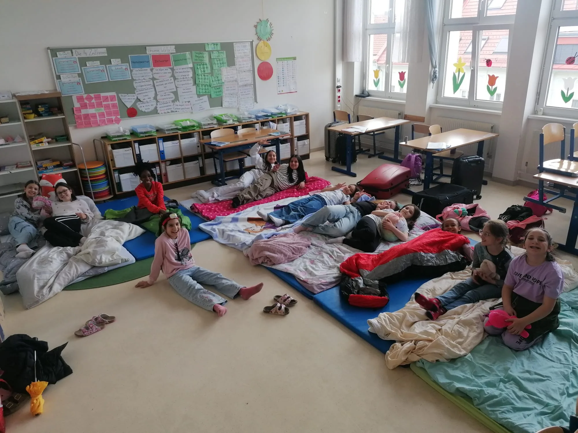 Eine Nacht in der Schule